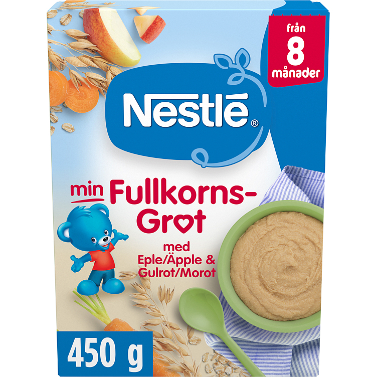 Whole grain porridge 8m  450g