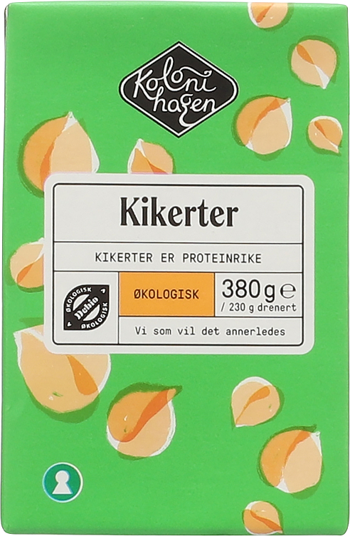 Kikerter øko 380g