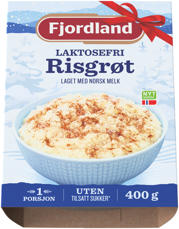 Risgrøt fjordland laktosefri  400g