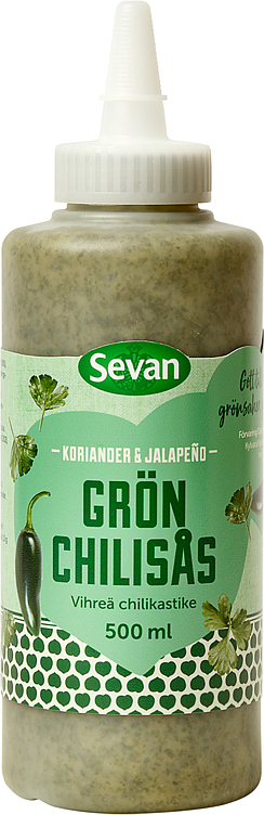 Grønn chilisaus  500ml