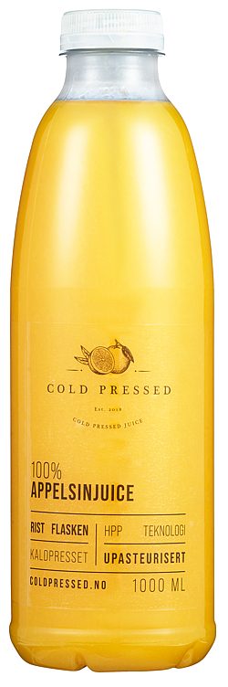Cold pressed juice 100% orange  1l