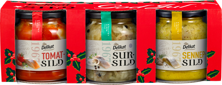 Delikat julesild 3pk  720g