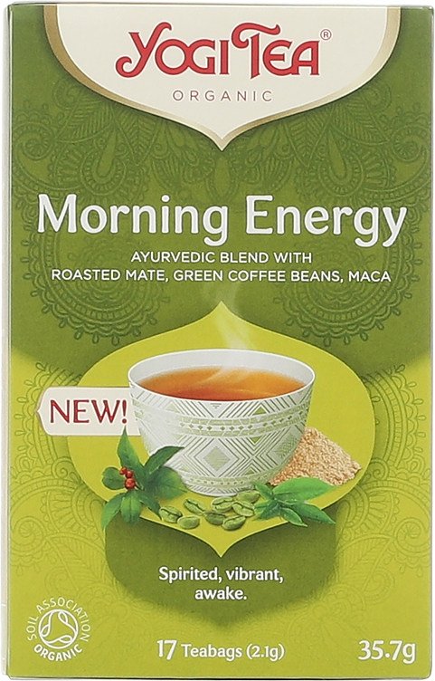 Yogi tea morning energy økol.   17poser