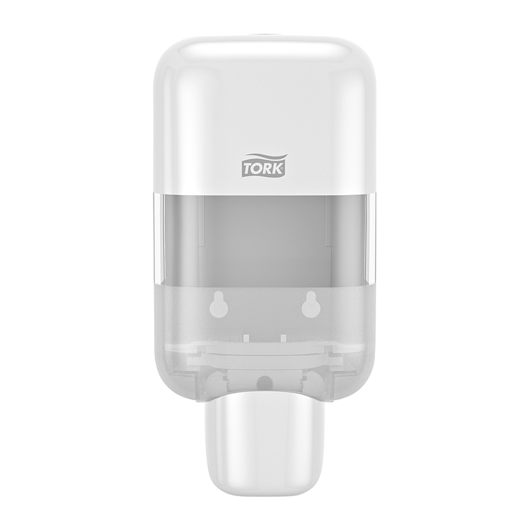 Dispenser flytende såpe mini hvit s5 stk