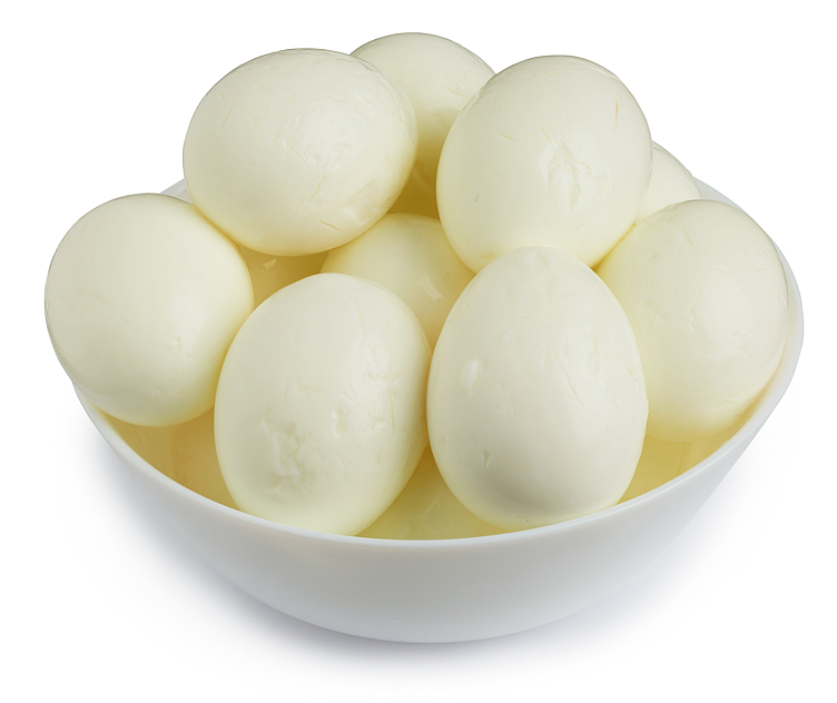 Kokte skrelte egg i lake frittgående import 3kg