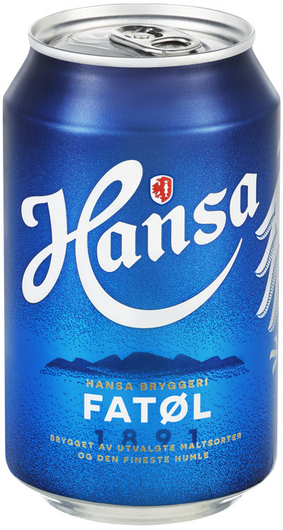 Hansa draught beer bx 4,7%  10x33cl