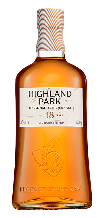 Highland park 18 y.o. 43% 70cl