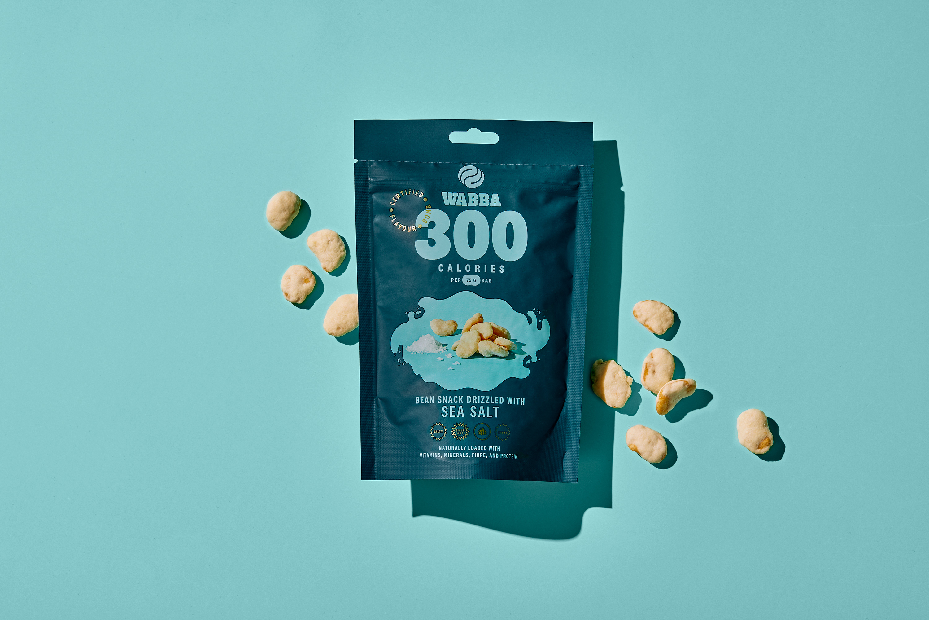 Wabba bean sea salt  75g