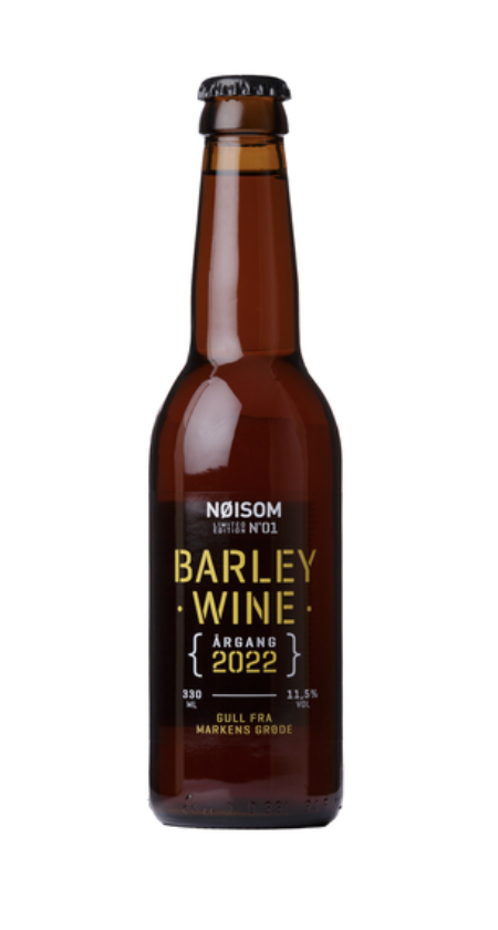 Nøisom barley wine   11,5%   24x33cl