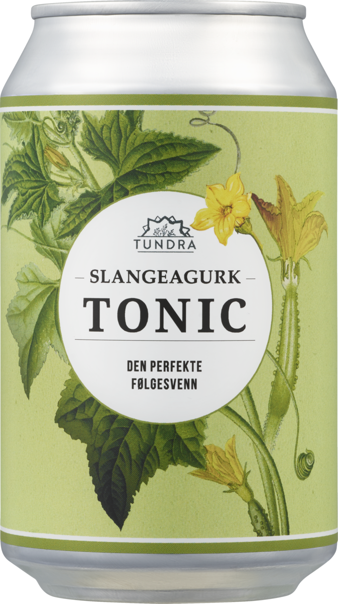 Tundra agurk tonic water 24x33cl