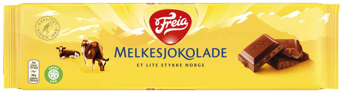 Melkesjokolade 200g