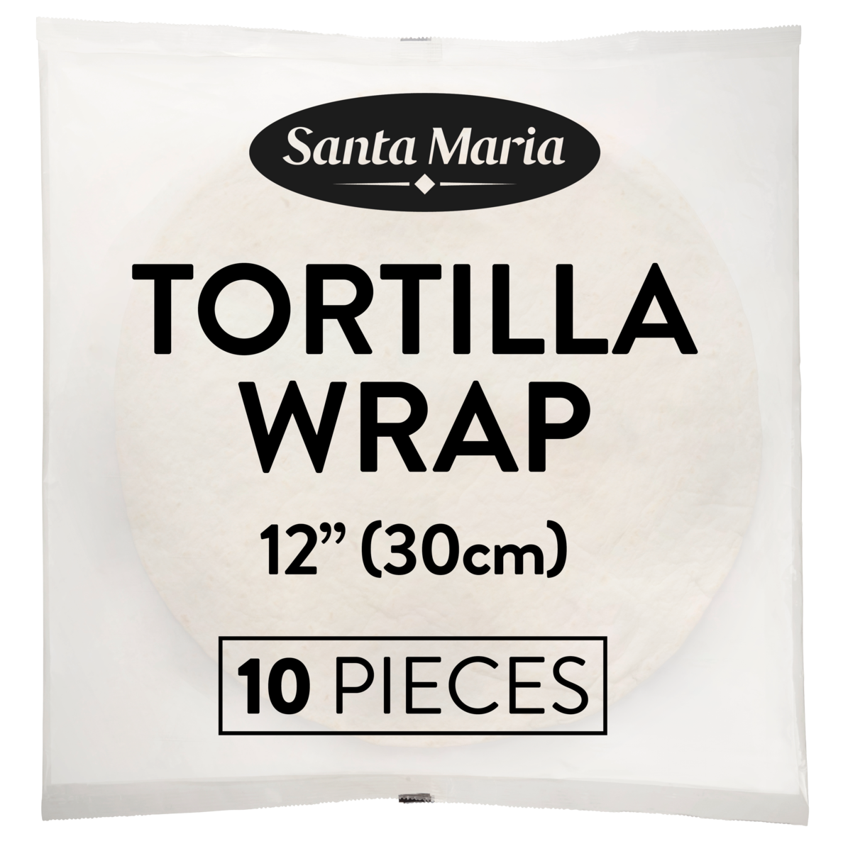 Tortilla wrap 12"  10stk  900g