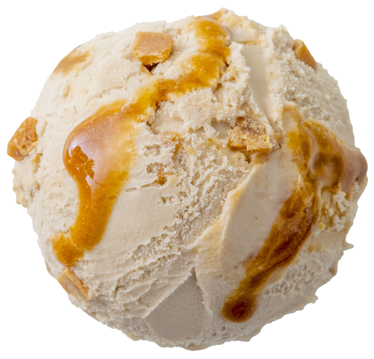 Fløteis karamell fudge kuleis  4,6l