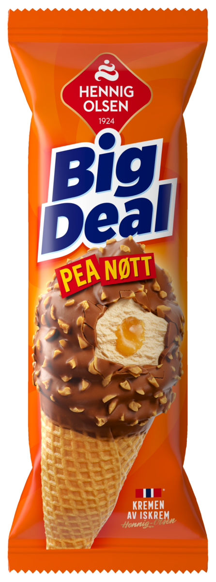 Big deal peanøtt fløteis  180ml