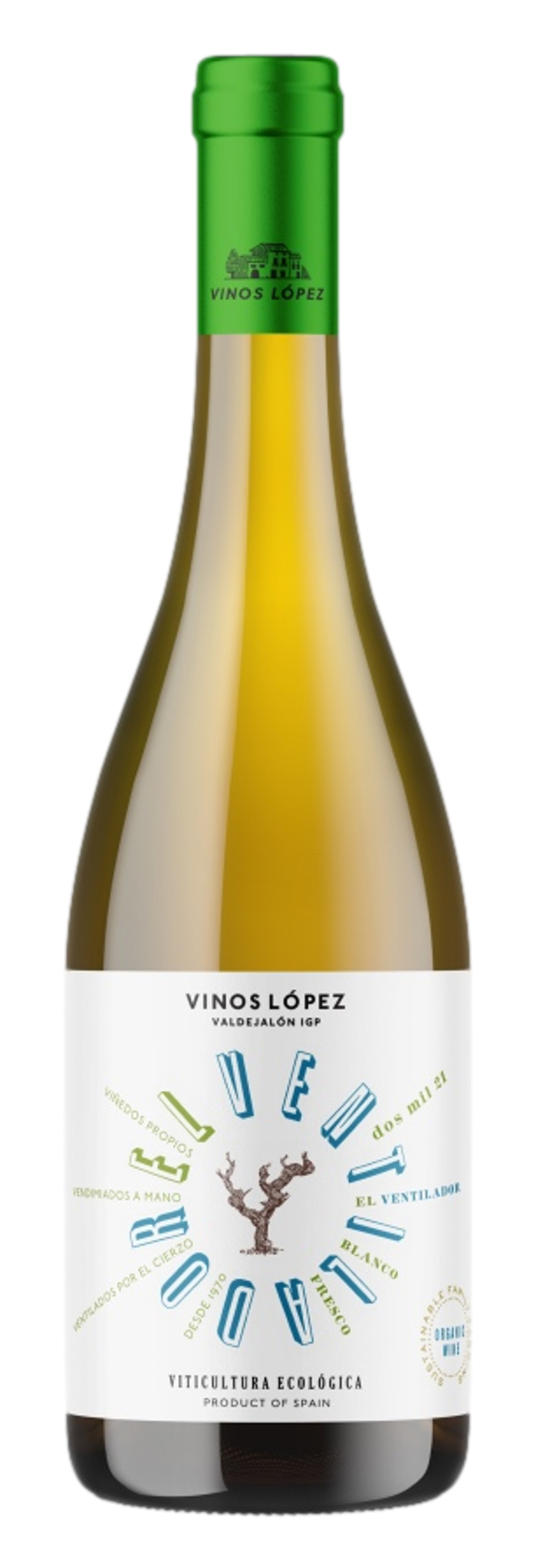 Vinos lopez el ventilador blanco   13,5%   75cl