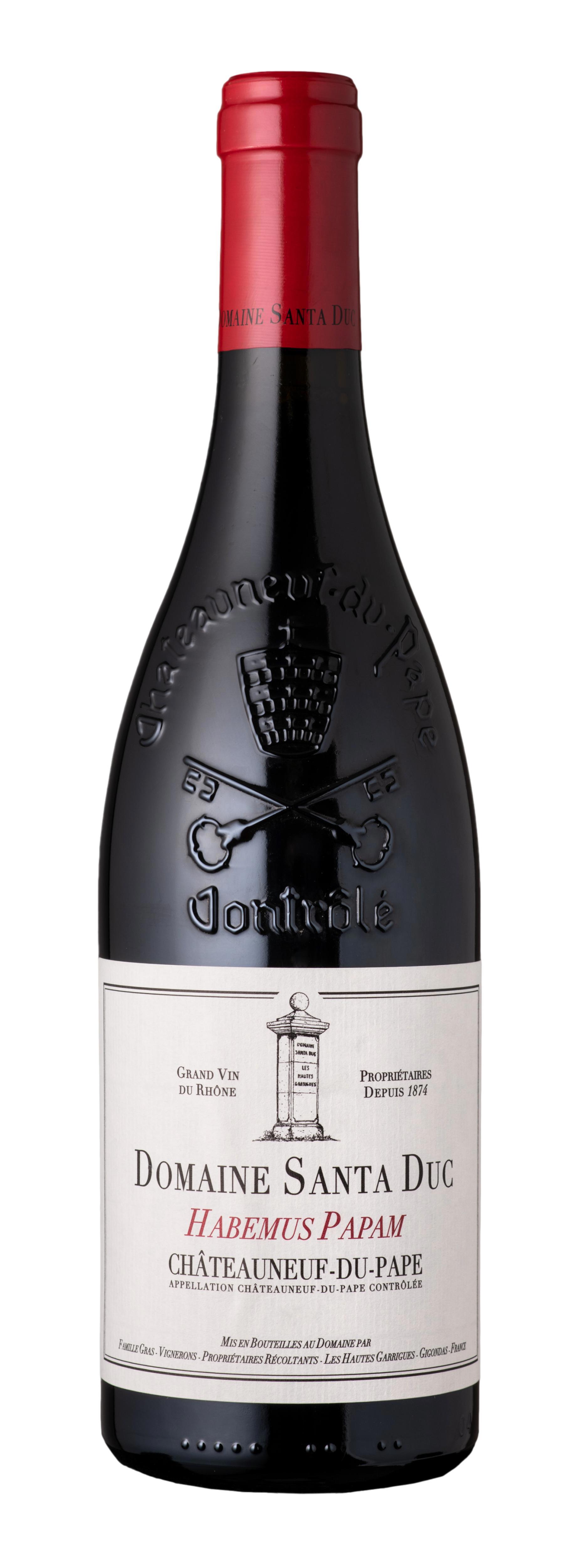 Dom. santa duc chat-du-pape habemus papam 2019 14% 75cl