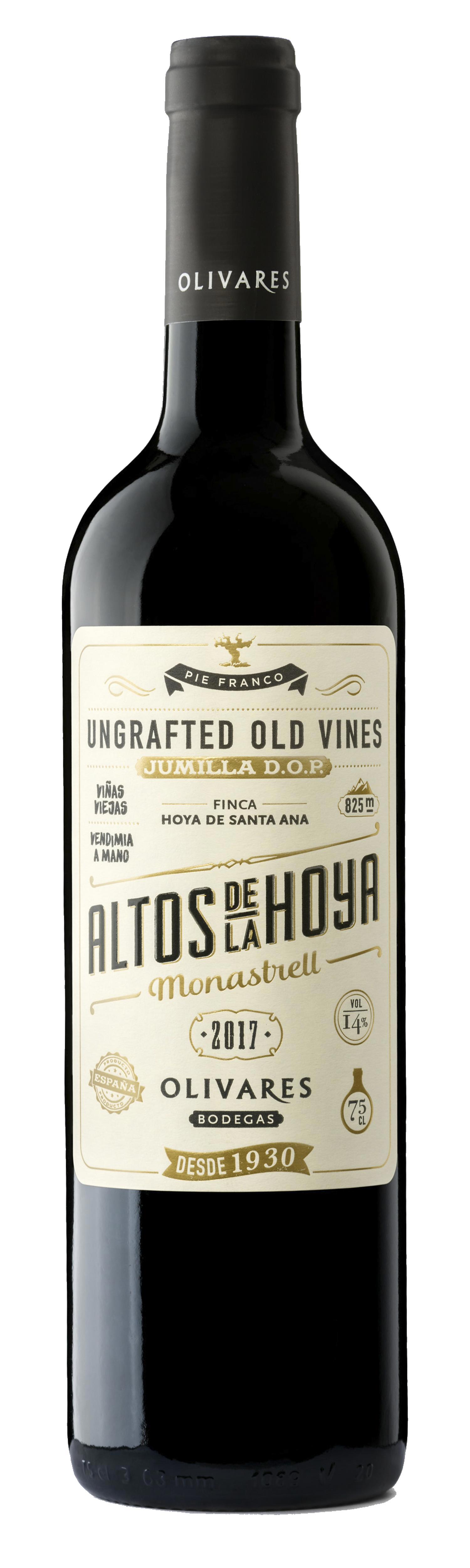 Olivares altos de la hoya monastrell 2021 14,5% 75cl