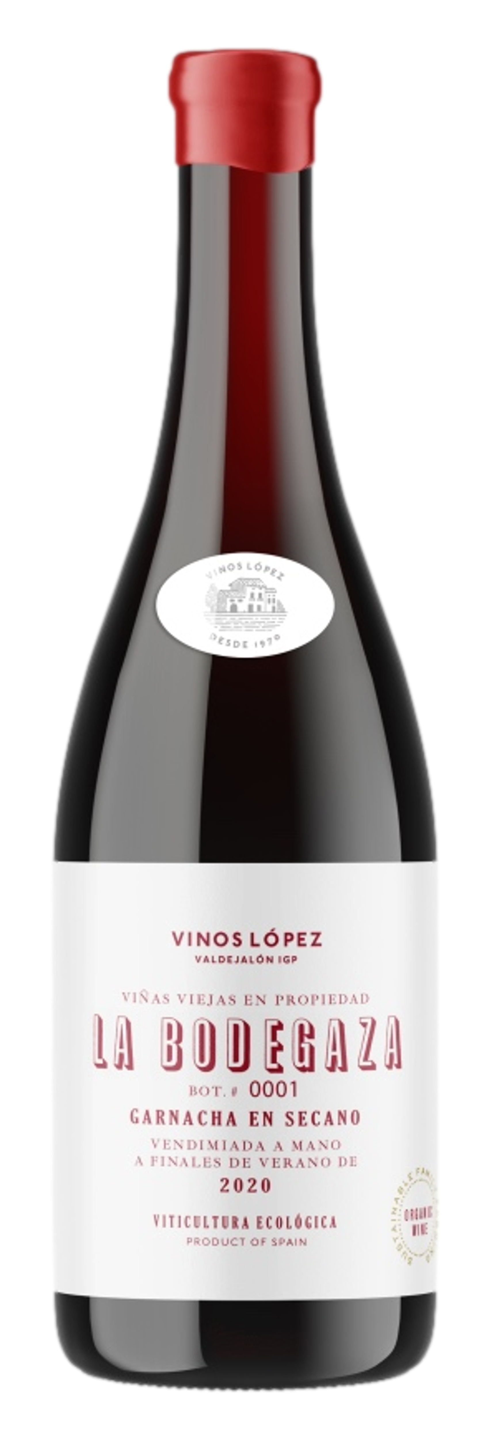 Vinos lopez la bodegaza tinto   13,5%   75cl