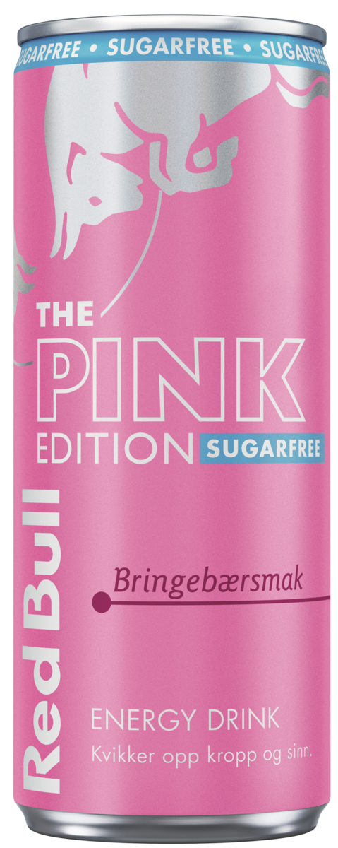 Red bull sukkerfr. pink edition raspberry flav.  24x250ml