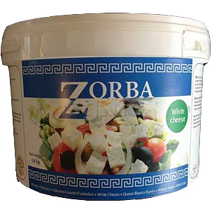 Salad cheese zorba imported bucket  1.8kg