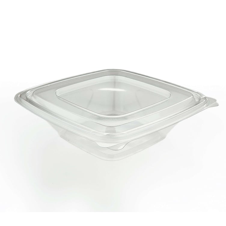 Mat-/salatbeger m/lokk rpet 750ml 40stk
