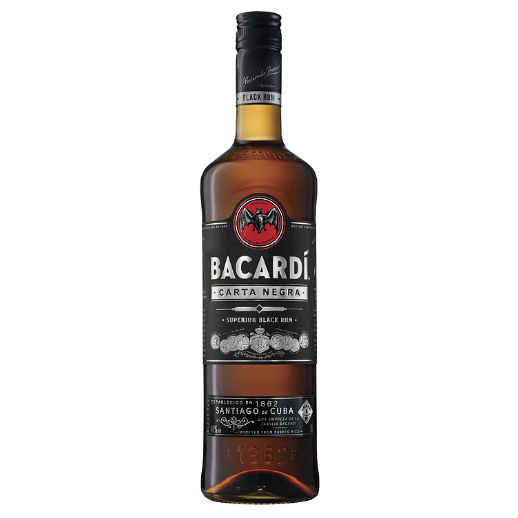 Bacardi carta negra  40%  70cl