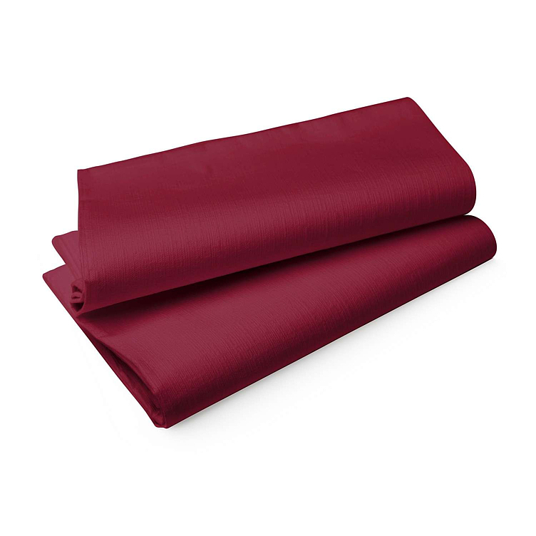 Duk evolin vinrød 127x220cm 25stk
