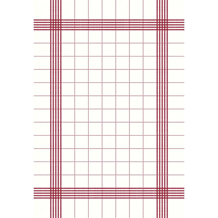 Serviett kitchen towel rød rute 40cm 250stk