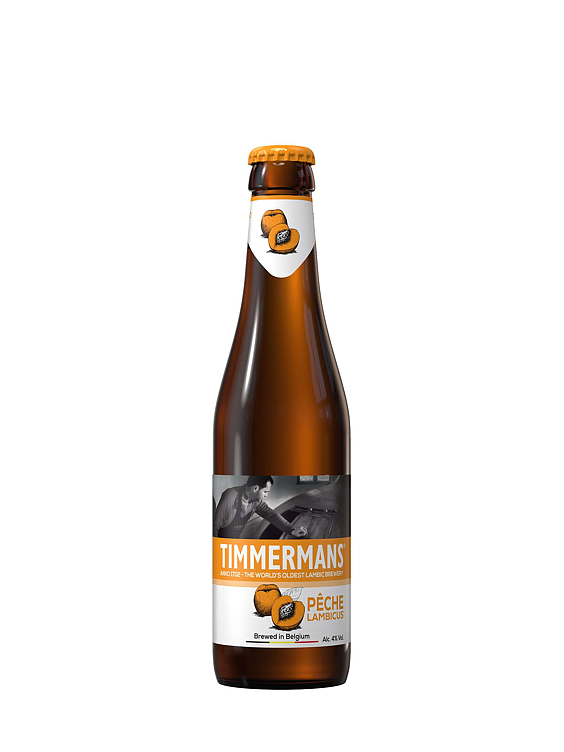Timmermans peche lambicus 4% 24x25cl