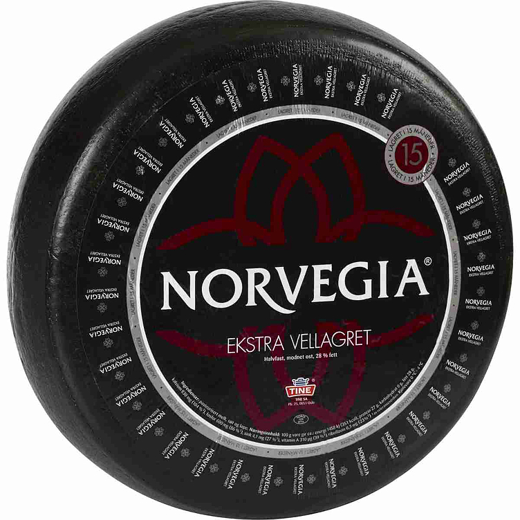 Norvegia ekstra vellagret 28% ca10kg kg