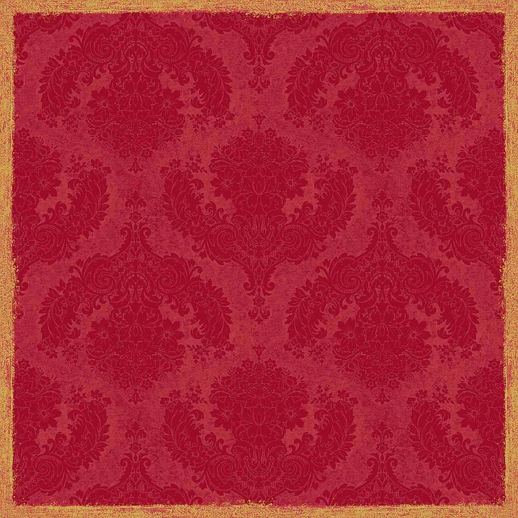 Duk d-silk+ 84x84cm royal bordeau 20stk