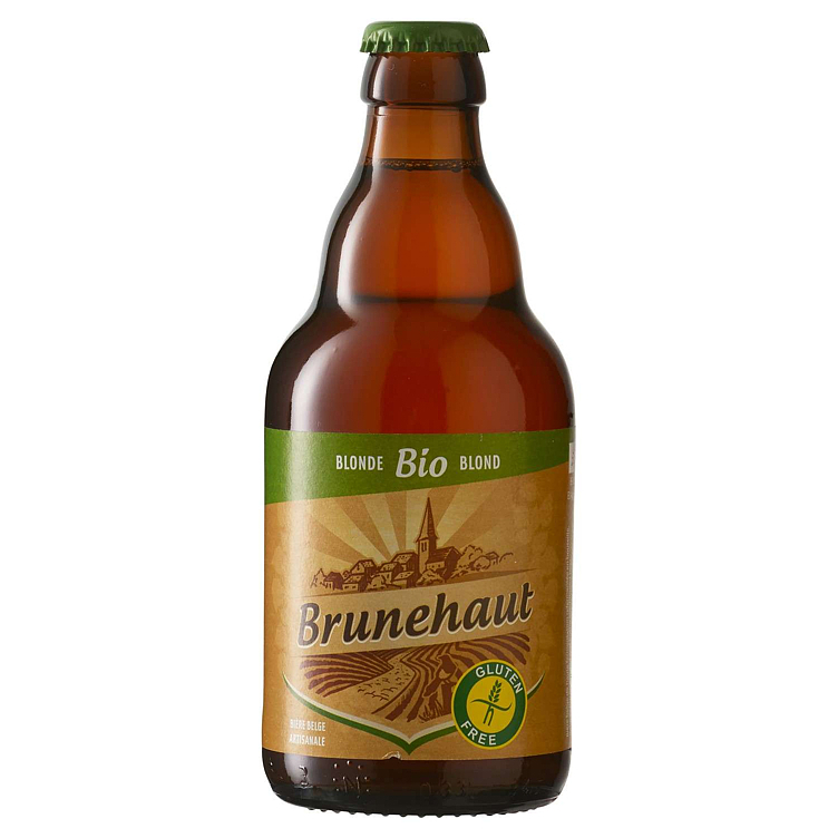 Brunehaut blonde bio  6,5%  24x33cl