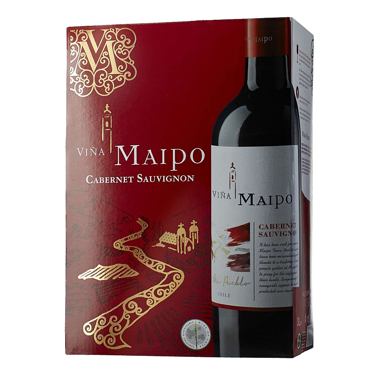 Viña maipo cabernet sauvignon 11,5% 3l