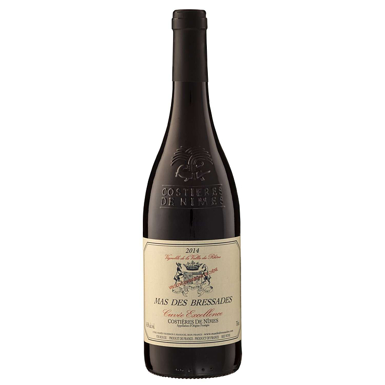 Mas des bressades cuveée excellence 14,5% 75cl