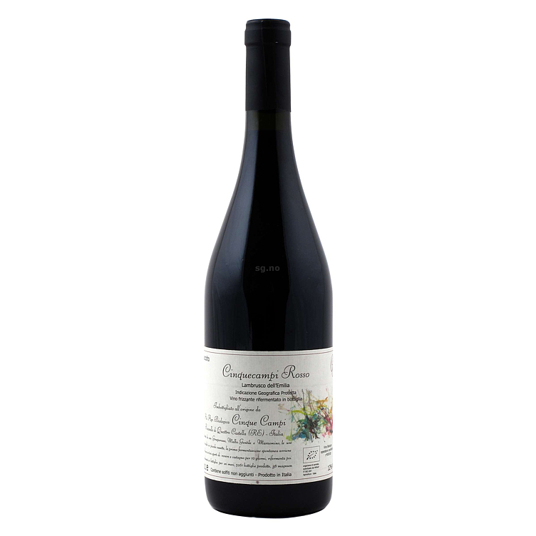 Cinque campi cinque  12,5%  75cl