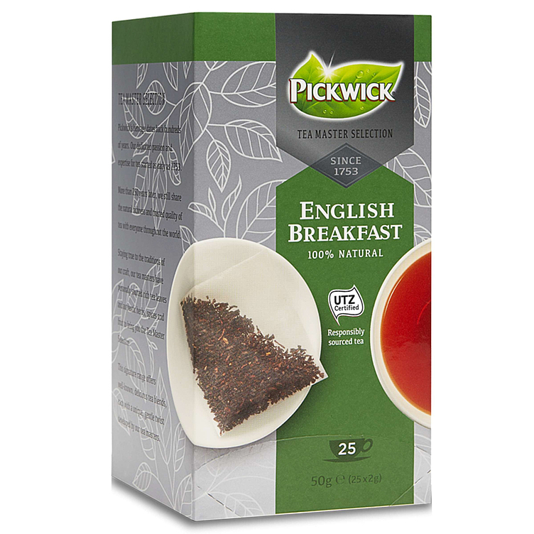 Te pickwick tms english breakfast   25stk