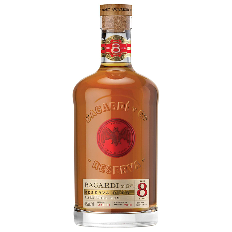 Bacardi gran reserva 8 anos   40%   70cl