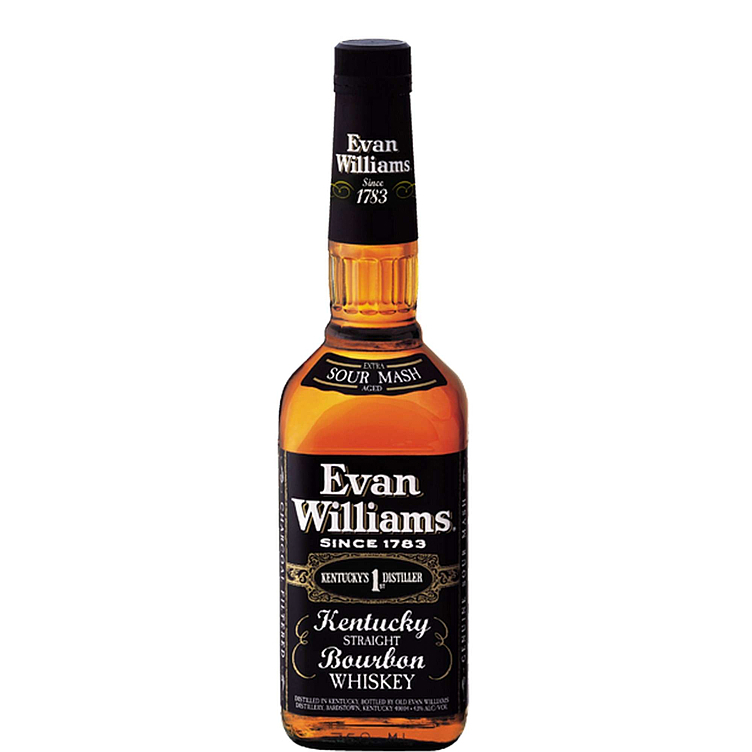 Evan williams kentucky straight bourbon whisky 43% 70cl
