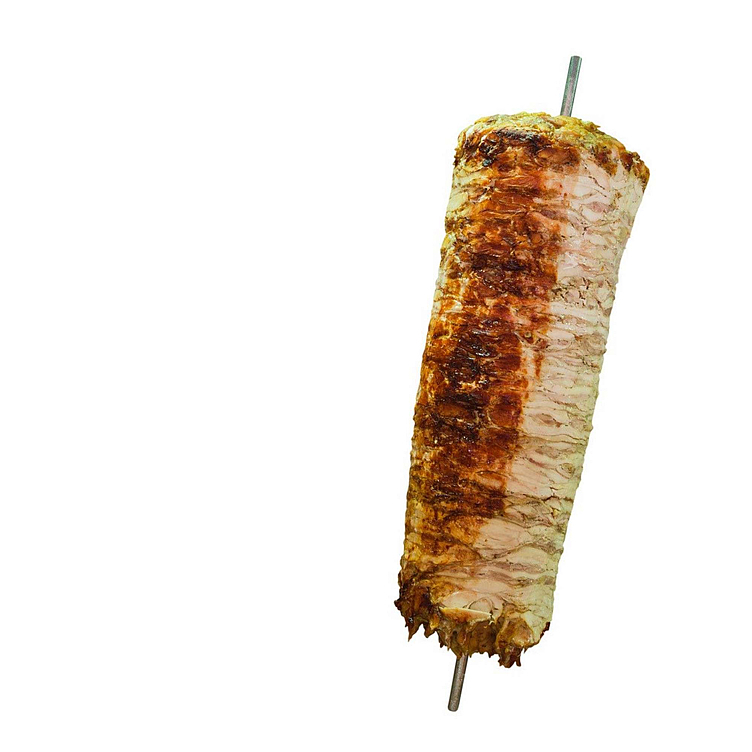 Gyros (svin) kebab rå spyd 15kg