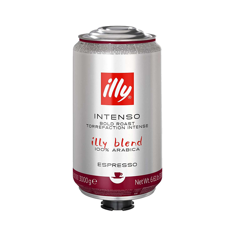 Illy espressokaffe mørk hel 3kg