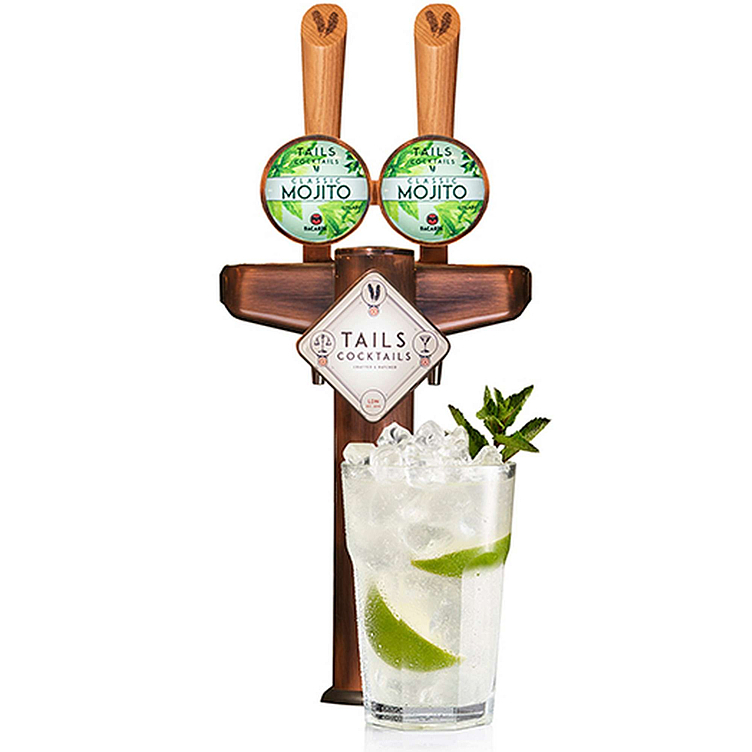 Tails cocktails classic mojito   10%   20l