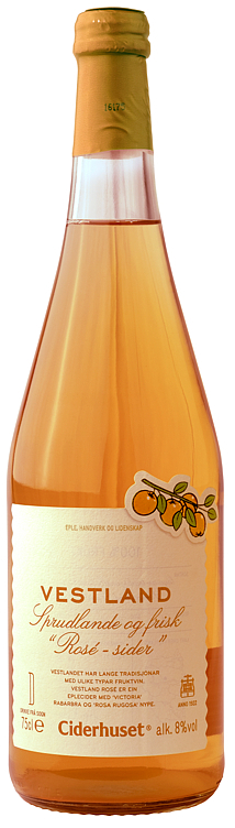Vestland fruktig cider  8%  75cl
