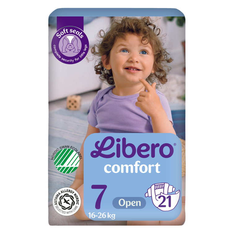 Libero comfort 16–26kg str 7 21stk