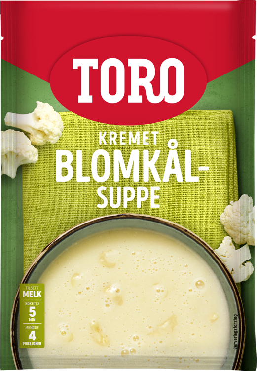 Blomkålsuppe kremet     65g
