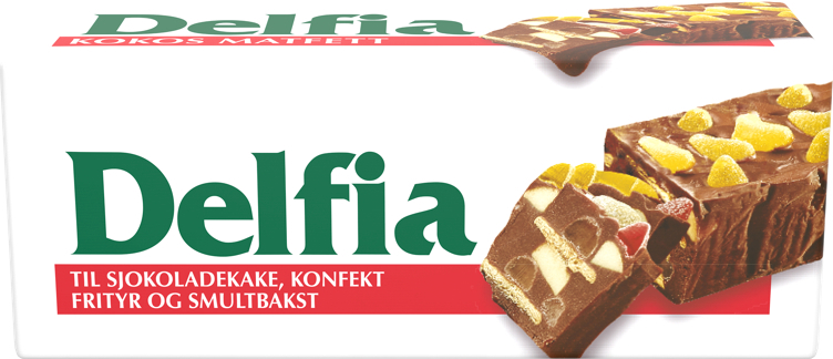 Delfia kokosfett 250g