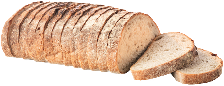 Steinovnsbakt sandwichbrød skåret   10kg