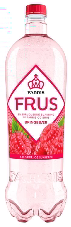 Farris frus bringebær  8x1,5l