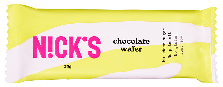 Nick's chocolate wafer  35g