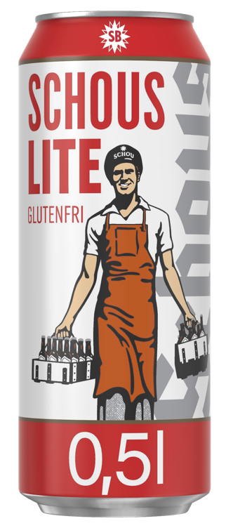 Schous lite pilsner bx  4,5%  24x50cl