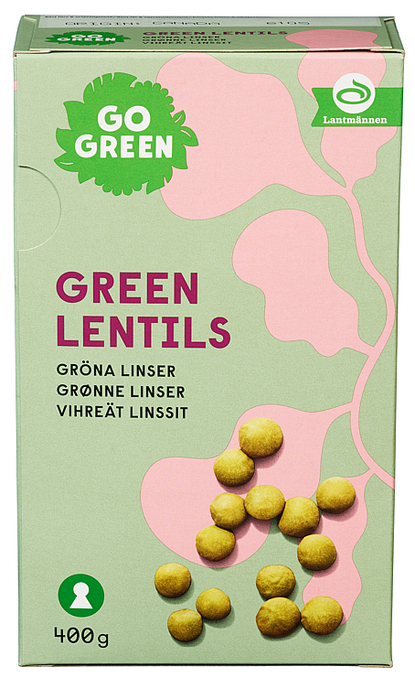 Grønne linser   400g